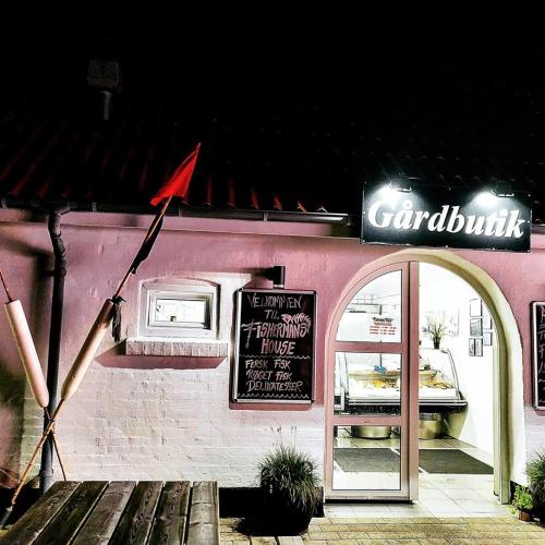 Entrance, Fishermans House in Hjorring