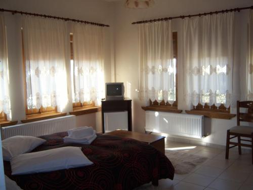 1 double bed