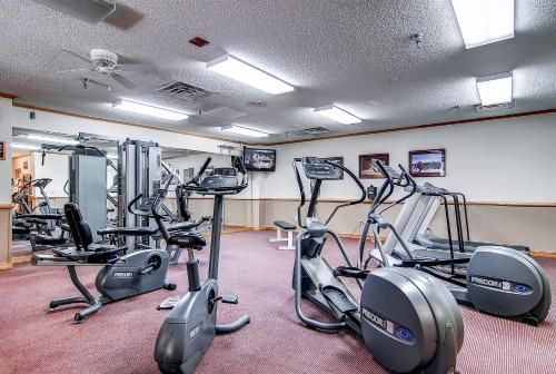 Fitness center, Studio Condo 4313 at the Village at Breckenridge in Historic Downtown