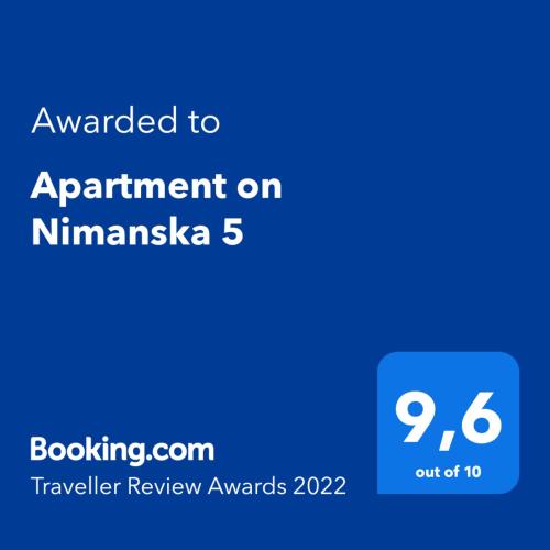 Apartment on Nimanska 5