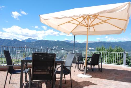 入口, La Montanina Hotel in Val di Non in 馬洛斯科
