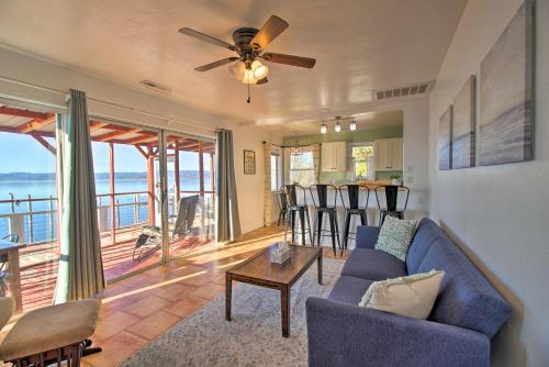 Lakefront Sanctuary with Mount Konocti Views in Nice