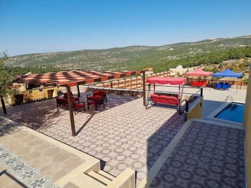 Green forest farm in Ajloun