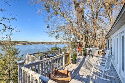 Waterfront Camden Home with Grill On Lake Wateree! - Camden