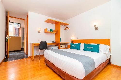 1 double bed