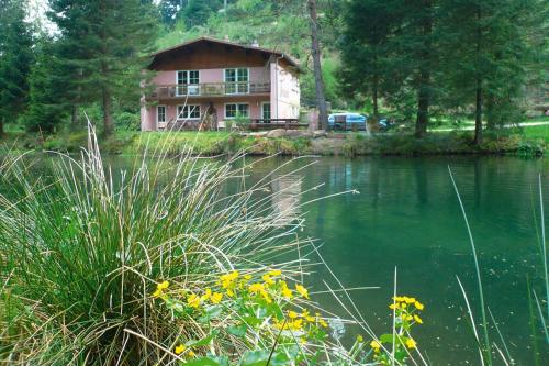 . Large holiday flat on the trout farm in Dabo