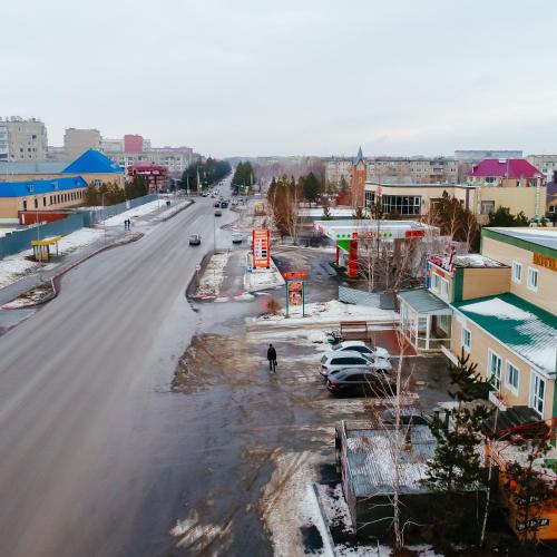 Kilátás, Hotel Дар-Ай (Hotel Дар-Аи) in Kostanay