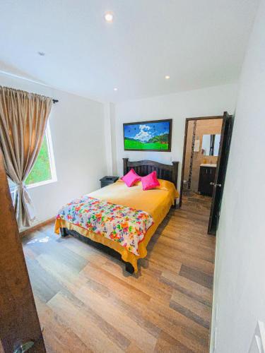 1 double bed