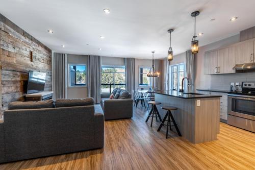 Közös társalgó / TV, Le Viking Resort in Ste-Marguerite Du Lac Masson (QC)