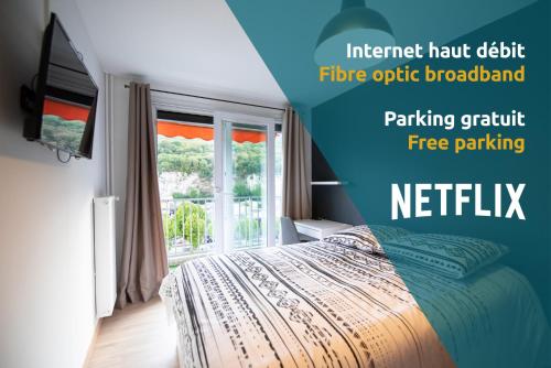 Les chambres du Vercors - Parking Free Fibre Netflix Fontaine (Rhone-Alpes)