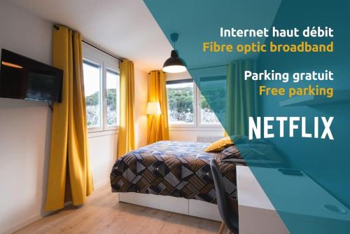 Les chambres du Vercors - Parking Free Fibre Netflix