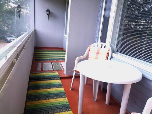 Terraza/balcón, Двухкомнатные просторные апартаменты. in Imatra