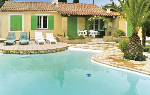 Beautiful Home In Boulbon With 3 Bedrooms, Wifi And Swimming Pool - Boulbon
