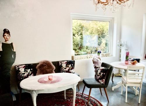 餐廳, Villa am Südpark (Villa am Sudpark) in 巴特瑙海姆