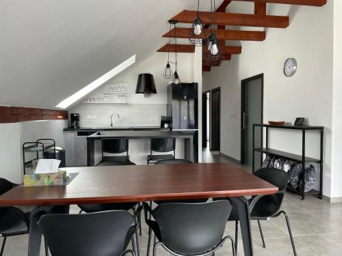廚房, Apartmán D5 Nová Pec (Apartman D5 Nova Pec) in 新佩瓷