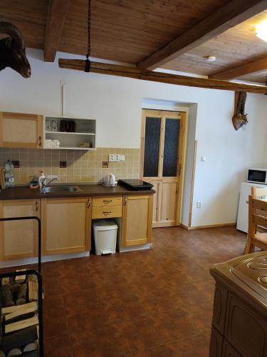 Konyha, Apartmány Hájenka (Apartmany Hajenka) in Stárkov