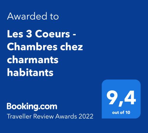 Les 3 Coeurs - Chambres chez charmants habitants