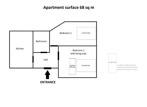 Kraków Old Town 2 bedroom royal apartment, Cracovie (photo 4)