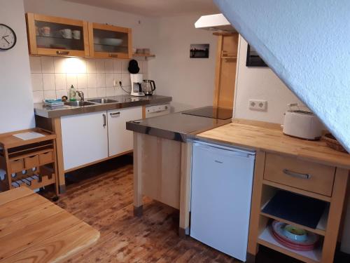 廚房, Ferienwohnungen Schiffstatt in 古克斯哈根