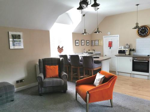 The Courtyard Apartment at Cefn Tilla Court, Usk