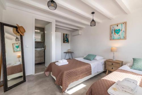 Amazing Mykonos villa stunning sea view to Ornos gîte à louer Agios Ioannis Mykonos