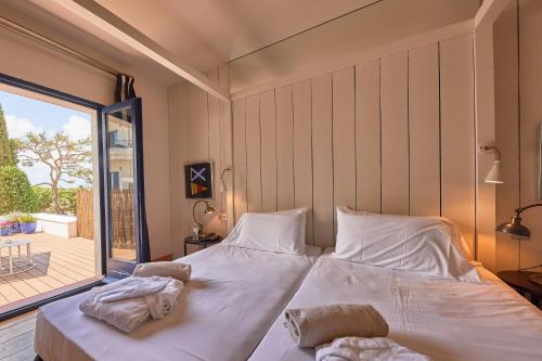 Superior Zweibettzimmer mit Terrasse und Gartenblick Hotel Trias 11