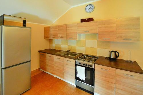 virtuve, Holiday apartment in the countryside, Biskupice in Bialy Bor