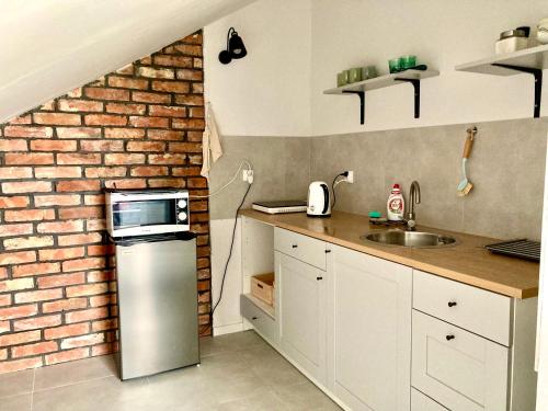 Apartament z Jaskółką piętro- duży 90 m2 plus taras (Apartament z Jaskolka pietro- duzy 90 m2 plus taras) in Smoldzino