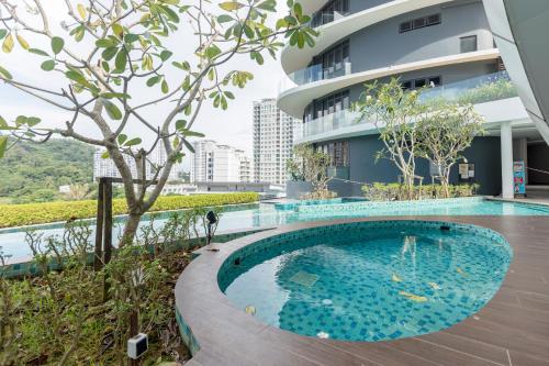 Swimming pool, ArteS Suite Penang, by HOMEY in Gelugor