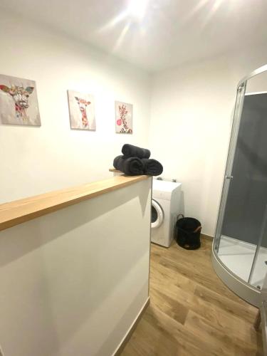 Fürdőszoba, CHIC & WORK in Albert