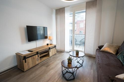 Stylisches Apartment im Herzen von Dresden + Parkplatz + Netflix + Self Check-in, Drážďany (fotografie 6)