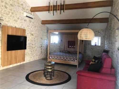 Le Mas Pérusse chambre d'hôte Saint-Privat-des-Vieux