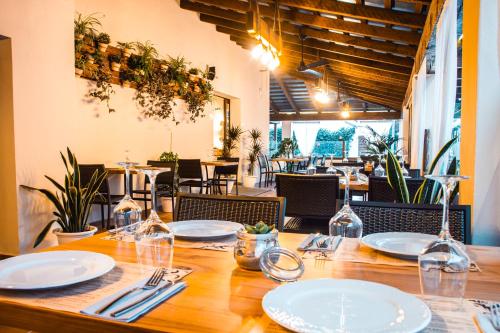 Étterem, AROHAZ Hotel & Restaurante in Zahora