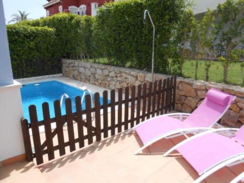  Lovely, South Facing, Detached Villa with Private Pool, on the prestigious Mar Menor Golf Resort JAC73 in Torre-Pacheco