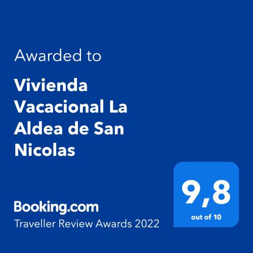 Vivienda Vacacional La Aldea de San Nicolas