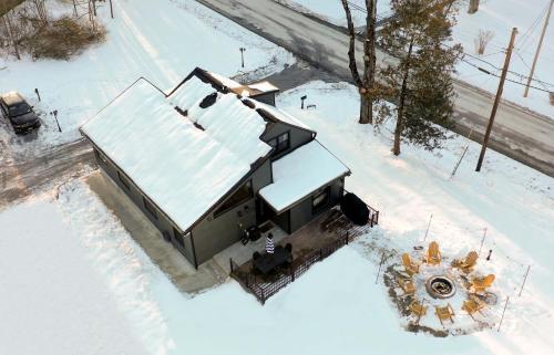 A szálláshely kívülről, Acorn Lodge - Luxury Cabin, Catskills, Windham Mountain, Hunter Mountain in Cairo (NY)