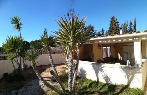 Villa de plein pied 120m2, climatisée, 3 chambres, piscine privée, la campagne aux portes de NARBONNE - Location, gîte - Narbonne