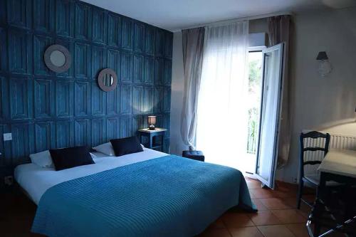 Chambre double avec 1 ou 2 lits, confort, terrasse