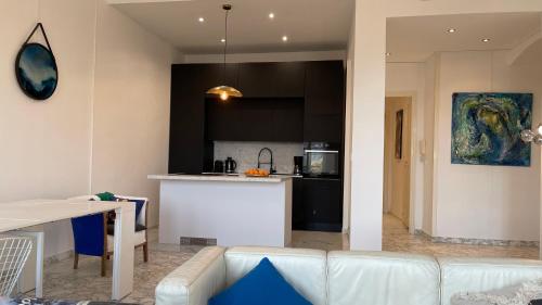 Spacious 3 BR flat Nice center - magnificent view-parking