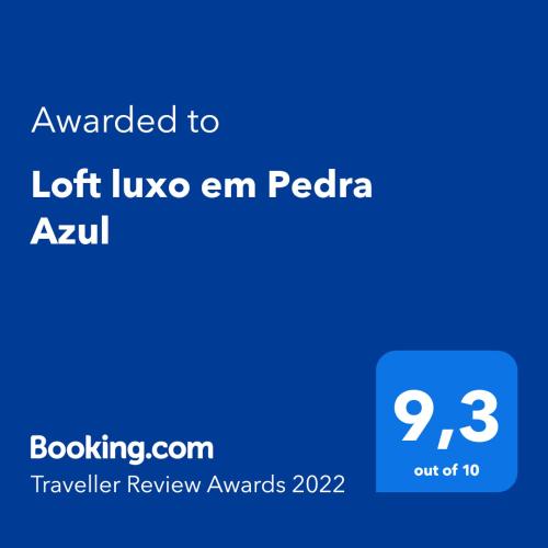 Loft luxo em Pedra Azul