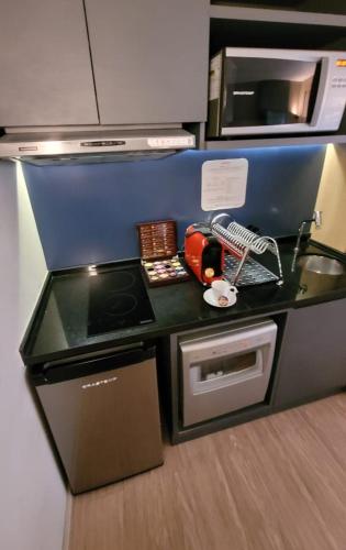 Kitchen, Alphaville Stay Residences in Barueri