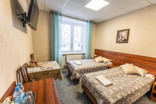 1 double bed