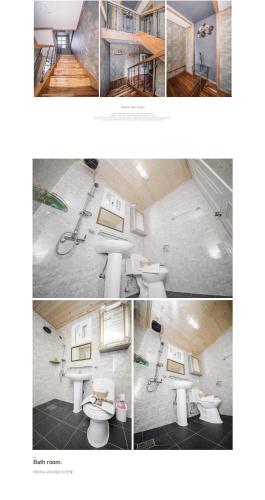 浴室, Jeju Washington Pension near Jeju Folk Village (Jeju Minsokchon)