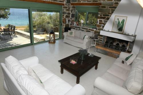 Sun Senses beach front villa with private beach