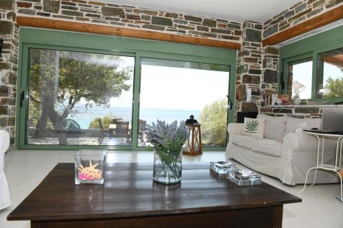 Sun Senses beach front villa with private beach