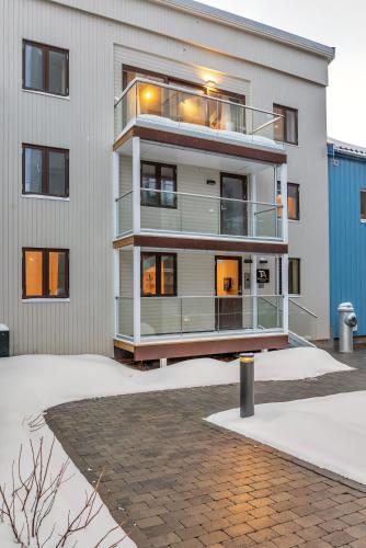 Entrada, TA Storgata City Apartments in Tromsø