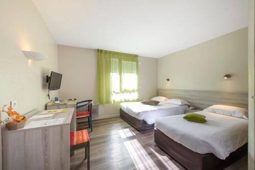 Chambre triple, accessible