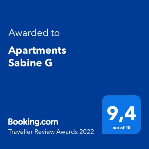 Apartments Sabine G