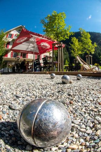 A szálláshely kívülről, Auberge du Mont Blanc in Trient