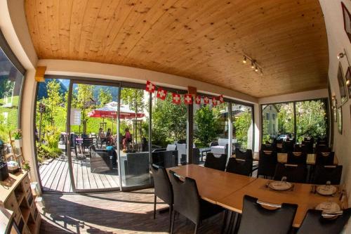 Étterem, Auberge du Mont Blanc in Trient
